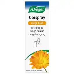 Kruidvat A.Vogel Droge Huid Oorspray aanbieding