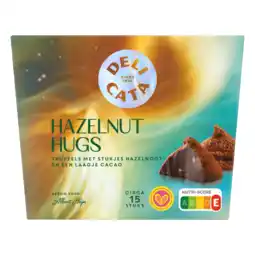 Albert Heijn Delicata Truffels hazelnoot aanbieding