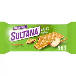 Albert Heijn Sultana Fruitbiscuit appel smaak aanbieding