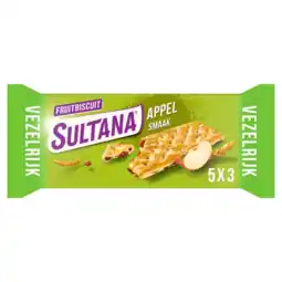 Albert Heijn Sultana Fruitbiscuit appel smaak aanbieding