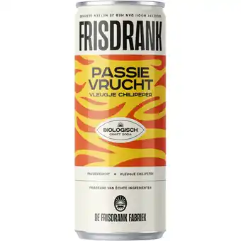 Albert Heijn De Frisdrank Fabriek Passievrucht vleugje chilipeper aanbieding