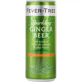 Albert Heijn Fever-Tree Sparkling ginger beer aanbieding
