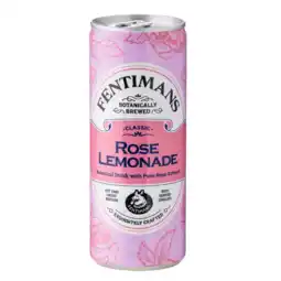 Albert Heijn Fentimans Rose lemonade blik aanbieding