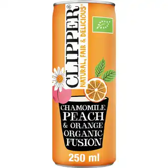 Albert Heijn Clipper Chamomile peach orange aanbieding