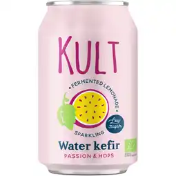 Albert Heijn Kult Water kefir passion & hops aanbieding