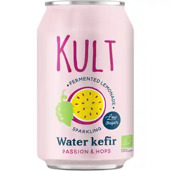 Albert Heijn Kult Water kefir passion & hops aanbieding