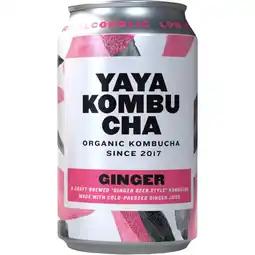 Albert Heijn YAYA Kombucha ginger aanbieding