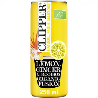 Albert Heijn Clipper Lemon ginger rooibos aanbieding