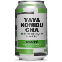 Albert Heijn YAYA Organic kombucha maté aanbieding