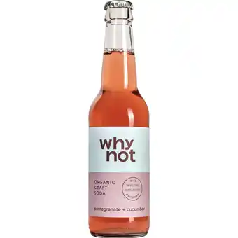 Albert Heijn Why Not Pomegranate & cucumber aanbieding