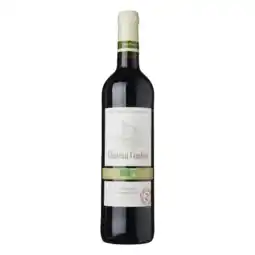 Albert Heijn Château Coulon Rouge organic wine aanbieding