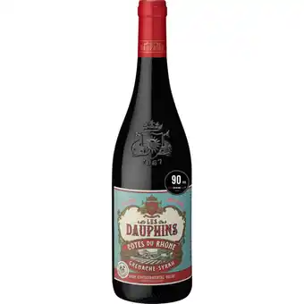Albert Heijn Les Dauphins Reserve côtes du rhône rouge aanbieding