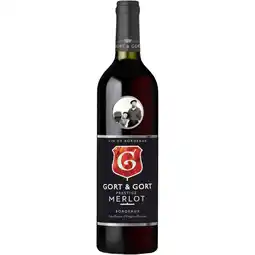 Albert Heijn Gort & Gort Prestige merlot aanbieding