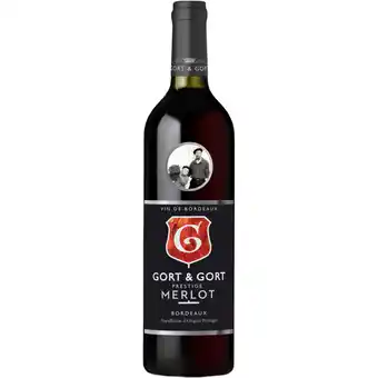 Albert Heijn Gort & Gort Prestige merlot aanbieding