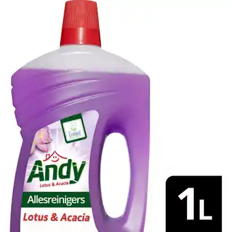 Albert Heijn Andy Allesreiniger lotus & acacia aanbieding