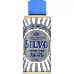 Albert Heijn Silvo Zilverpoets poetsmiddel voor zilver aanbieding