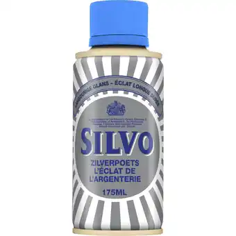 Albert Heijn Silvo Zilverpoets poetsmiddel voor zilver aanbieding
