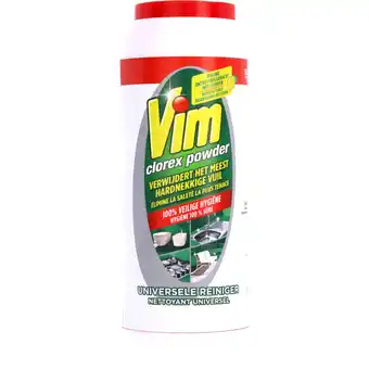 Albert Heijn Vim Schuurpoeder citroen fris aanbieding