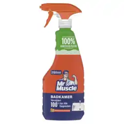 Albert Heijn Mr Muscle Badkamerreiniger spray aanbieding