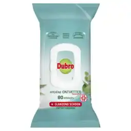Albert Heijn Dubro Hygiëne ontvetter doekjes eucalyptus aanbieding