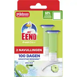 Albert Heijn WC-Eend Fresh discs lime zest navul aanbieding