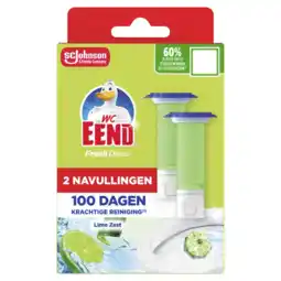 Albert Heijn WC-Eend Fresh discs lime zest navul aanbieding