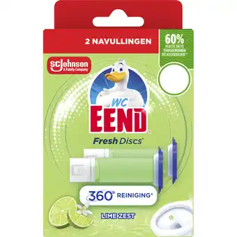 Albert Heijn WC-Eend Fresh discs lime zest navul aanbieding
