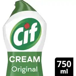Albert Heijn Cif Schuurmiddel original cream aanbieding