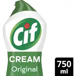 Albert Heijn Cif Schuurmiddel original cream aanbieding