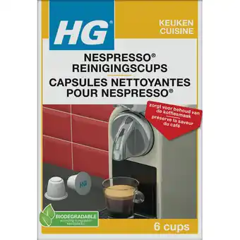 Albert Heijn HG Nespresso reinigingscups aanbieding