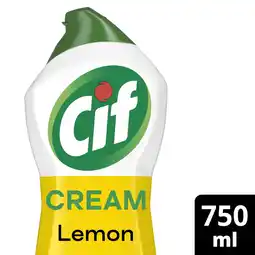 Albert Heijn Cif Schuurmiddel citroen cream aanbieding