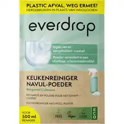 Albert Heijn Everdrop Keukrenreiniger navulling aanbieding