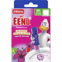 Albert Heijn WC-Eend Fresh discs mango-verse houder aanbieding