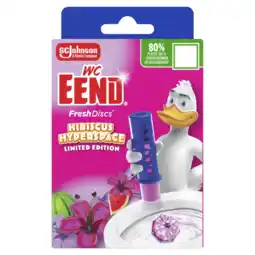 Albert Heijn WC-Eend Fresh discs mango-verse houder aanbieding