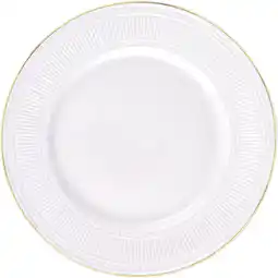 Albert Heijn AH Excellent Ontbijtbord klassiek ribbel 21cm aanbieding