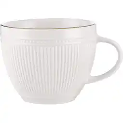 Albert Heijn AH Excellent Mok ribbel 450ml aanbieding