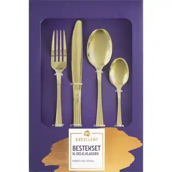 Albert Heijn AH Excellent Bestekset 16-delige klassiek aanbieding