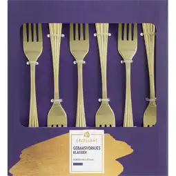 Albert Heijn AH Excellent Gebaksvorkjes klassiek aanbieding