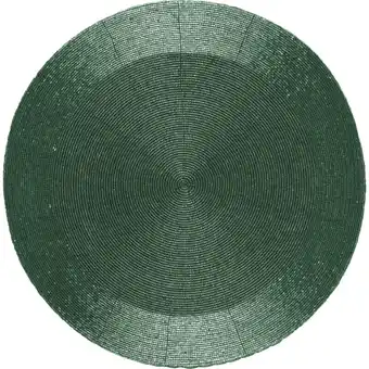 Albert Heijn AH Excellent Kralen placemat groen aanbieding