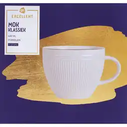Albert Heijn AH Excellent Mok klassiek 16cm aanbieding