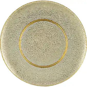 Albert Heijn AH Excellent Serveerschaal glas gehamerd aanbieding