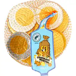 Albert Heijn Gouden chocolade munten aanbieding