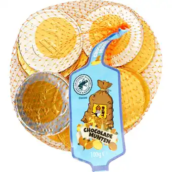 Albert Heijn Gouden chocolade munten aanbieding
