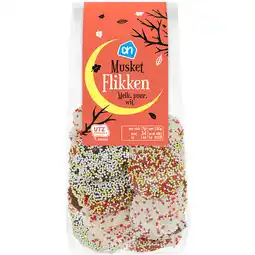 Albert Heijn AH Musket flikken melk, puur, wit aanbieding