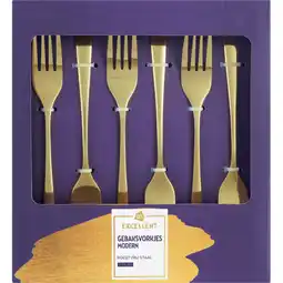 Albert Heijn AH Excellent Gebaksvorkjes modern aanbieding