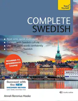 Amazon Complete Swedish Beginner to Intermediate Course: (Book and audio support) aanbieding