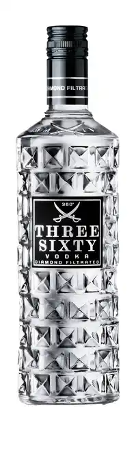 PLUS Three Sixty Vodka aanbieding