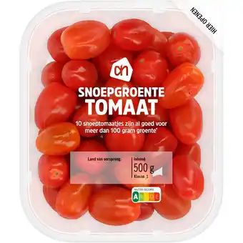 Albert Heijn AH Snoepgroente tomaat aanbieding