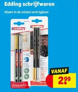 Kruidvat Edding schrijfwaren aanbieding