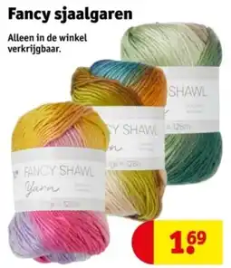 Kruidvat Fancy sjaalgaren aanbieding